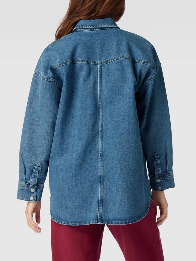 REVIEW Jeansjacke Mit Pattentaschen - Dunkelblau 5 REVIEW Jeansjacke Mit Pattentaschen - Dunkelblau – Bild 5