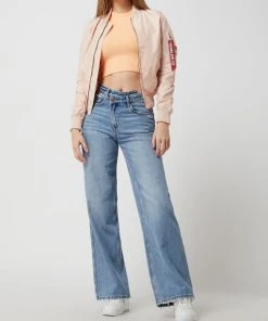 Alpha Industries Bomber Mit Stehkragen - Rosa