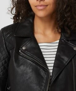 Pepe Jeans Jacke In Leder-Optik Modell 'Astrid' - Schwarz -Gipsy Shop 6h944caj68p4gkql60pkugpn694j0dq46l832iq88924uea8ad644gpja97j8kq68os3egaf8p14edi86oo3goj6cop32e1hc5gj8phk68qm2ohn6kq64dph6lj68e346phjico