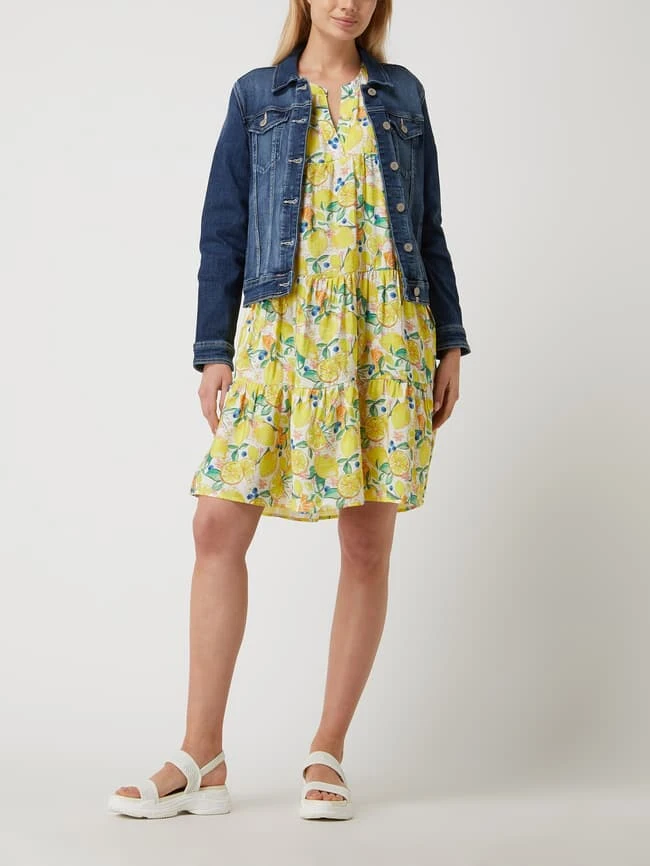 Christian Berg Woman Jeansjacke Mit Stretch-Anteil - Blau 1 Christian Berg Woman Jeansjacke Mit Stretch-Anteil - Blau