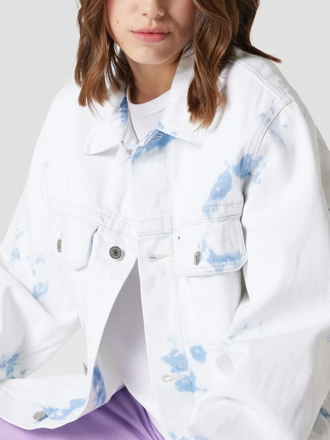 Tommy Jeans Oversized Jeansjacke Im Batik-Look - Jeans 3 Tommy Jeans Oversized Jeansjacke Im Batik-Look - Jeans – Bild 3