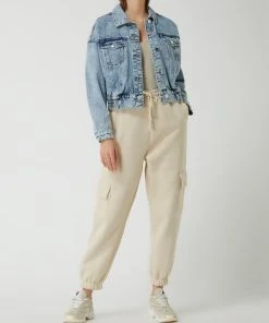 Only Jeansjacke Im Washed-Out-Look Modell 'Frida' - Hellblau