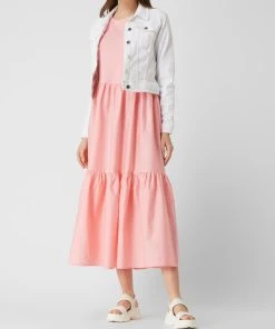 Rich & Royal Jeansjacke Mit Lyocell-Anteil - Weiß