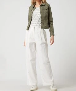 Soyaconcept Jeansjacke Mit Stretch-Anteil - Khaki