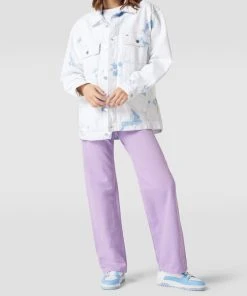 Tommy Jeans Oversized Jeansjacke Im Batik-Look - Jeans