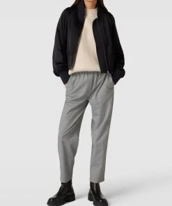 EDITED SHOP 18 Marc O'Polo Bomberjacke Mit Stehkragen „THE DINNER Holiday Collection“ - Schwarz