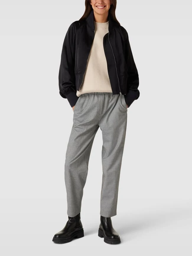 Marc O'Polo Bomberjacke Mit Stehkragen „THE DINNER Holiday Collection“ - Schwarz 1 Marc O'Polo Bomberjacke Mit Stehkragen „THE DINNER Holiday Collection“ - Schwarz