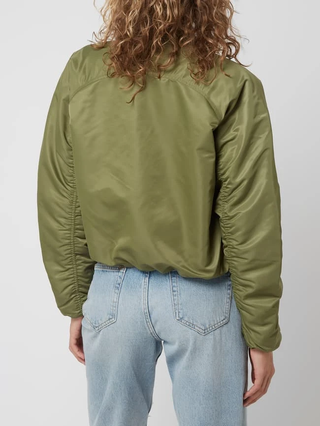 Scotch & Soda Blouson Aus Satin - Khaki 5 Scotch & Soda Blouson Aus Satin - Khaki – Bild 5