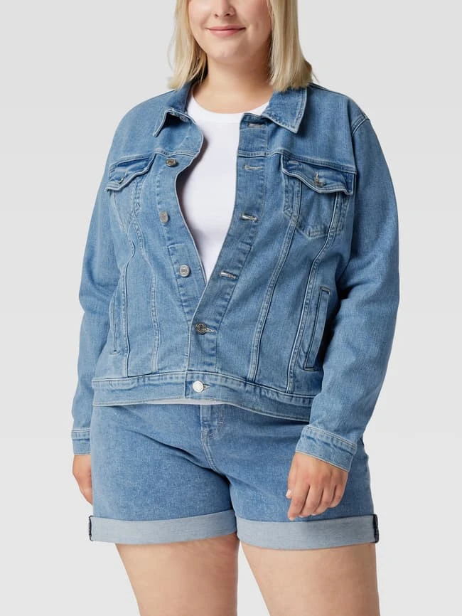 Tommy Jeans Curve PLUS SIZE Jeansjacke Mit Pattentaschen - Jeans 4 Tommy Jeans Curve PLUS SIZE Jeansjacke Mit Pattentaschen - Jeans – Bild 4