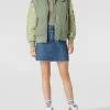 Tommy Jeans Bomberjacke Mit Label-Patch Modell 'SLEEVE BOMBER' - Schilf