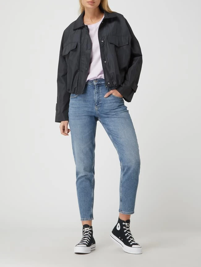 Marc O'Polo Blouson Mit Druckknöpfen - Marineblau 1 Marc O'Polo Blouson Mit Druckknöpfen - Marineblau