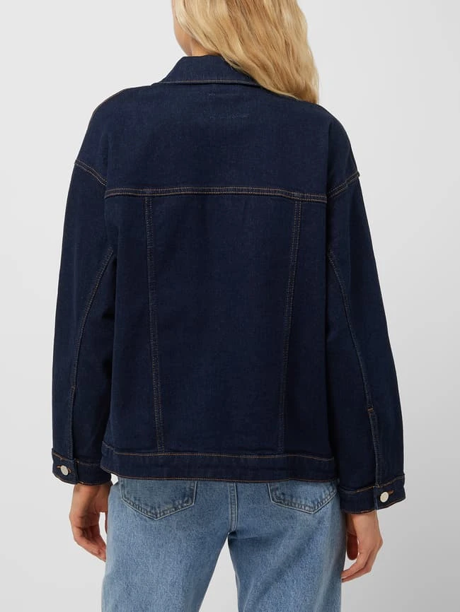 S.Oliver RED LABEL Oversized Jeansjacke Aus Baumwoll-Elasthan-Mix - Blau 5 S.Oliver RED LABEL Oversized Jeansjacke Aus Baumwoll-Elasthan-Mix - Blau – Bild 5