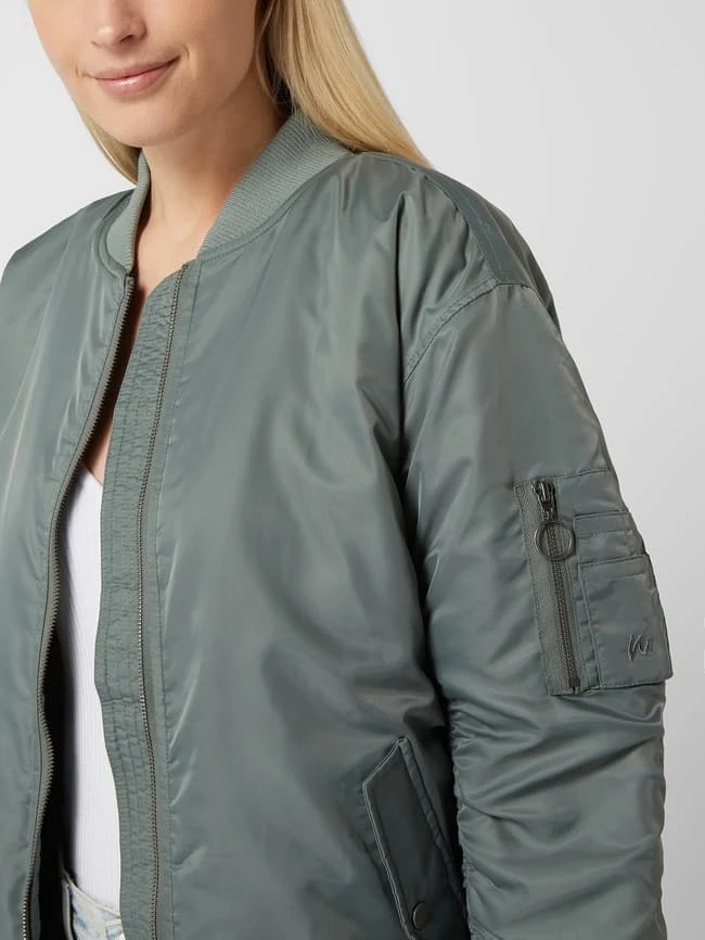 Moves Bomber Mit Reißverschluss Modell 'Bombisti' - Mint 3 Moves Bomber Mit Reißverschluss Modell 'Bombisti' - Mint – Bild 3