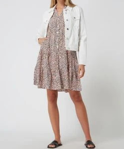 S.Oliver RED LABEL Jeansjacke Mit Viskose-Anteil - Offwhite