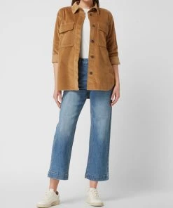Tom Tailor Hemdjacke Aus Cord - Camel