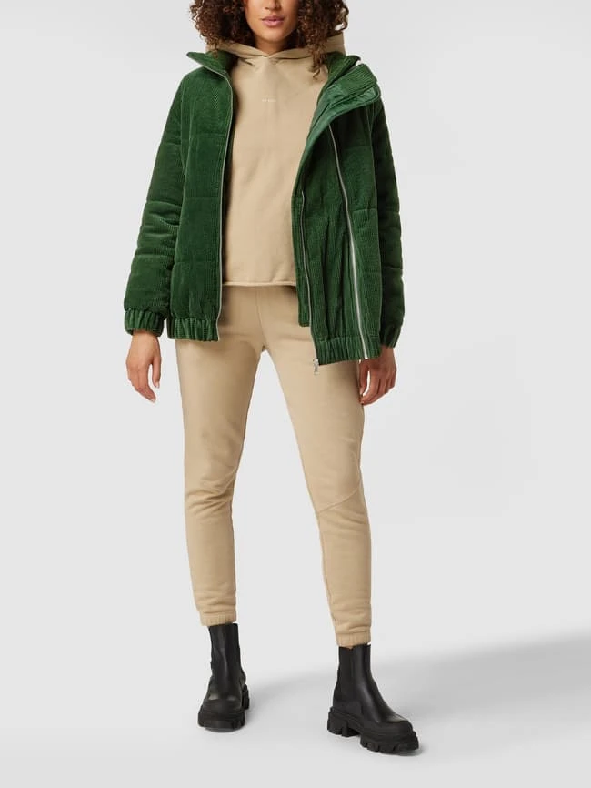 Mamalicious Umstand-Jacke Aus Cord - Dunkelgrün 1 Mamalicious Umstand-Jacke Aus Cord - Dunkelgrün