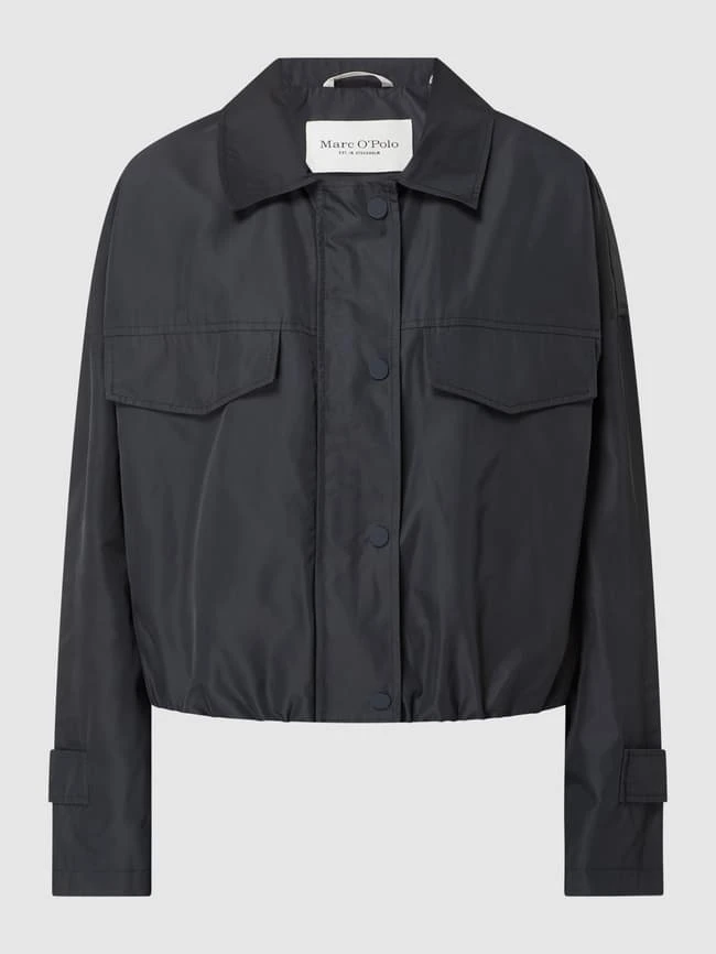 Marc O'Polo Blouson Mit Druckknöpfen - Marineblau 2 Marc O'Polo Blouson Mit Druckknöpfen - Marineblau – Bild 2