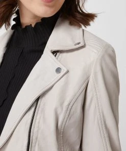 Gipsy Slim Fit Lederjacke Im Biker-Look Modell 'Arisha' - Offwhite -Gipsy Shop a4rkue2i6p450ha99sp36gqk6l9j0hi6al6j4d1hah750ghm612l4lahah634ji48d3kgca68l0j2l2m9oo32p1ic8rj0dhjcco3aohkcosjce1gc9h66c9m68q38d1gcgrj0e8
