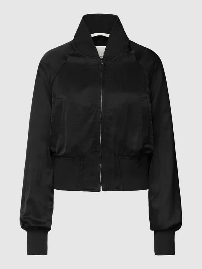 Marc O'Polo Bomberjacke Mit Stehkragen „THE DINNER Holiday Collection“ - Schwarz 2 Marc O'Polo Bomberjacke Mit Stehkragen „THE DINNER Holiday Collection“ - Schwarz – Bild 2