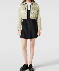 Calvin Klein Jeans Blouson Mit Label-Details - Schilf