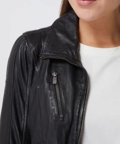 Jilani Lederjacke Mit Reißverschlusstaschen - Schwarz 7 Jilani Lederjacke Mit Reißverschlusstaschen - Schwarz -Gipsy Shop ah452chh9l2kkkq6aoq56dqfa964olhi9gpkui21a56j0j239l43ce2770r32gqc953jgl26717lacae913j6ohpc5ij8c1l74qmachk6gqm2ob5c8sj6d32ccr38dpjcph3ec0